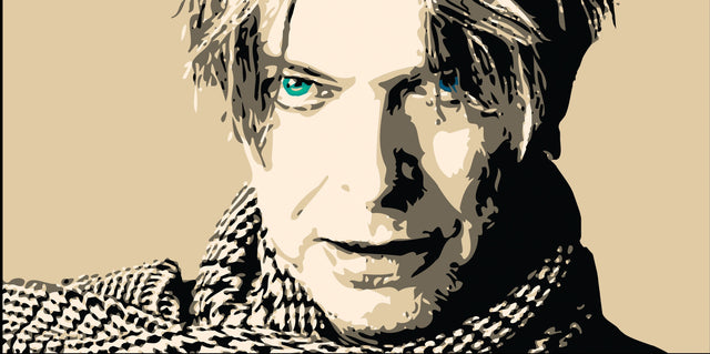 David Bowie - Scarfy Bowie